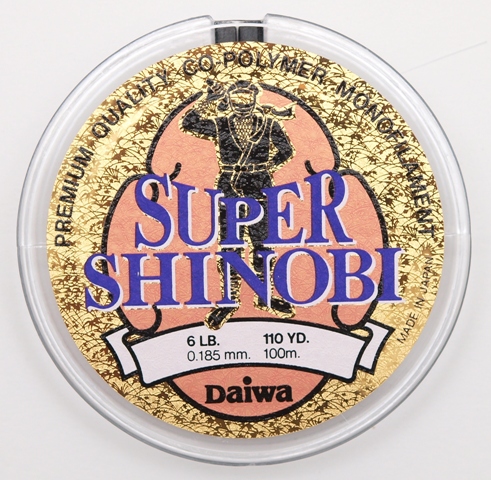 Леска DAIWA Super Shinobi 5lb 0.165мм 100м
