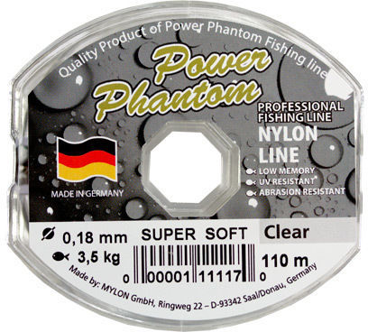 Леска Power Phantom Super Soft 0.18mm 3.5kg 110m (Clear) 111170