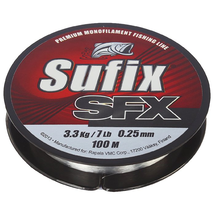 Леска SUFIX SFX 100m 0.16mm 2.2kg Clear
