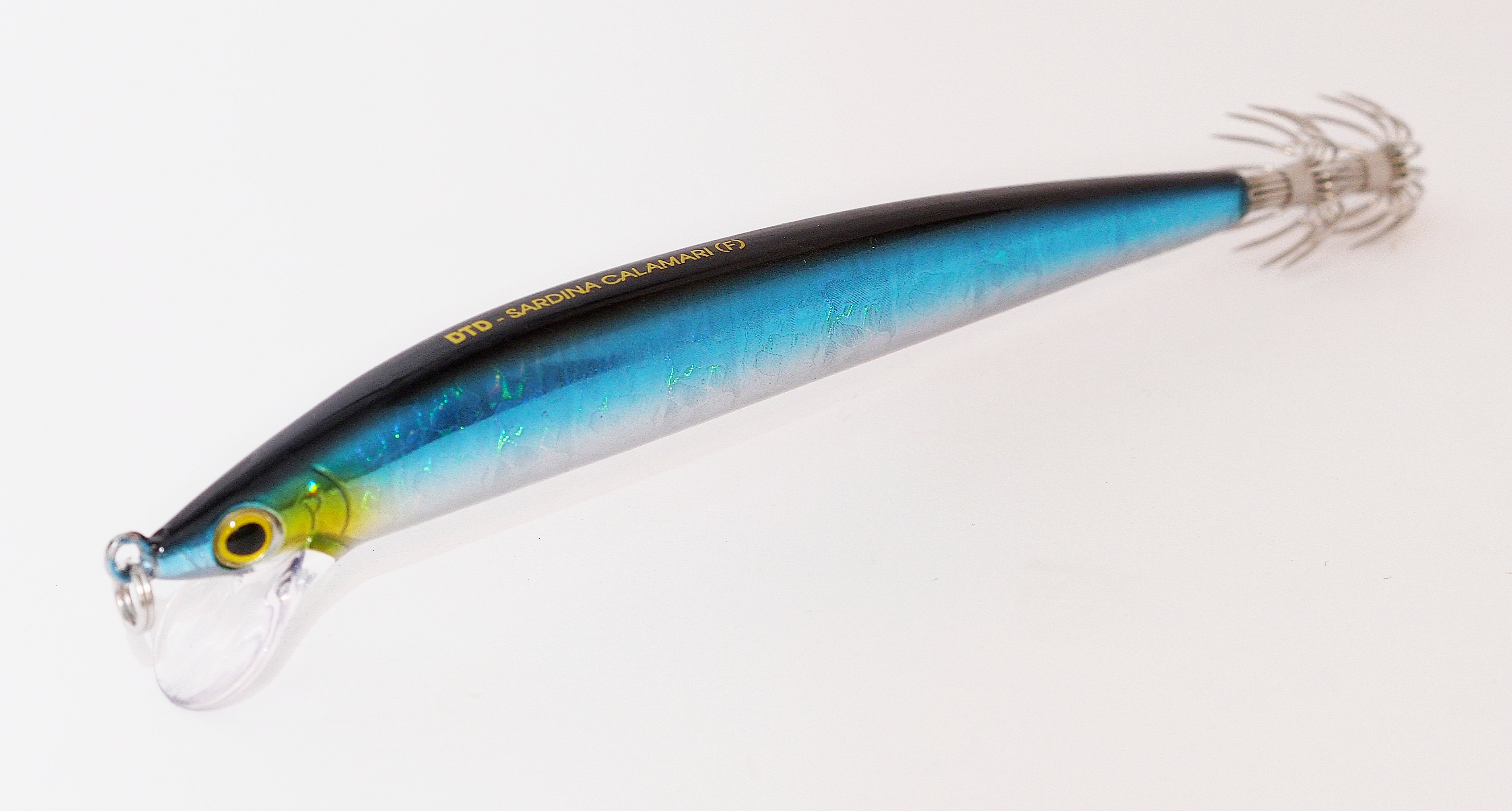 Кальмарный воблер DTD SARDINA CALAMARI 100mm 9.1gr Blue (30311-B)