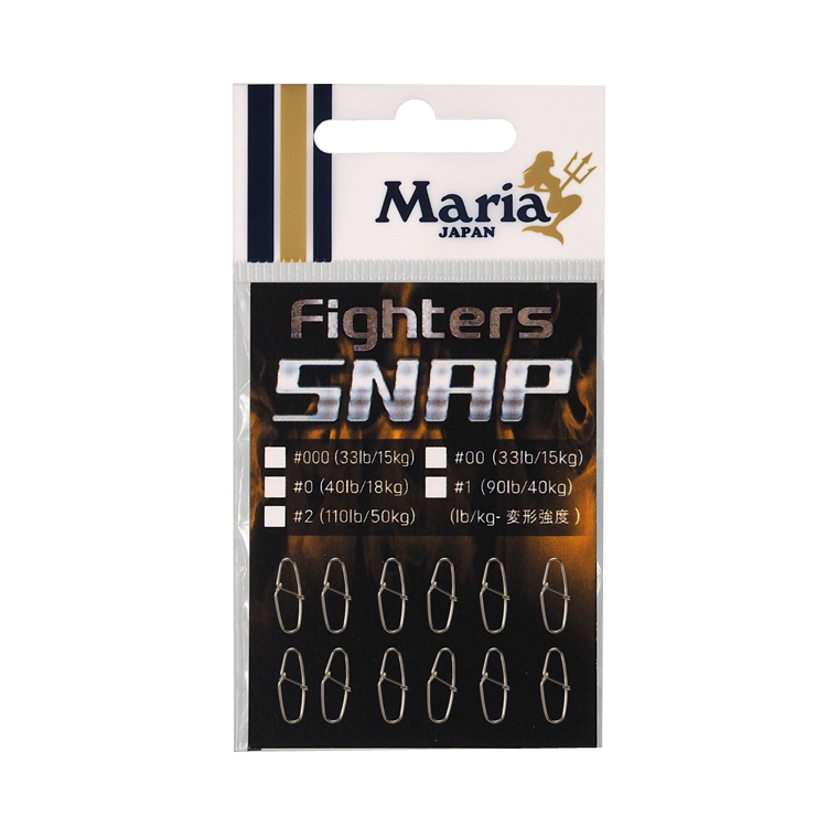 Застежка MARIA Fighter's Snap #0 (12шт) (477-191)