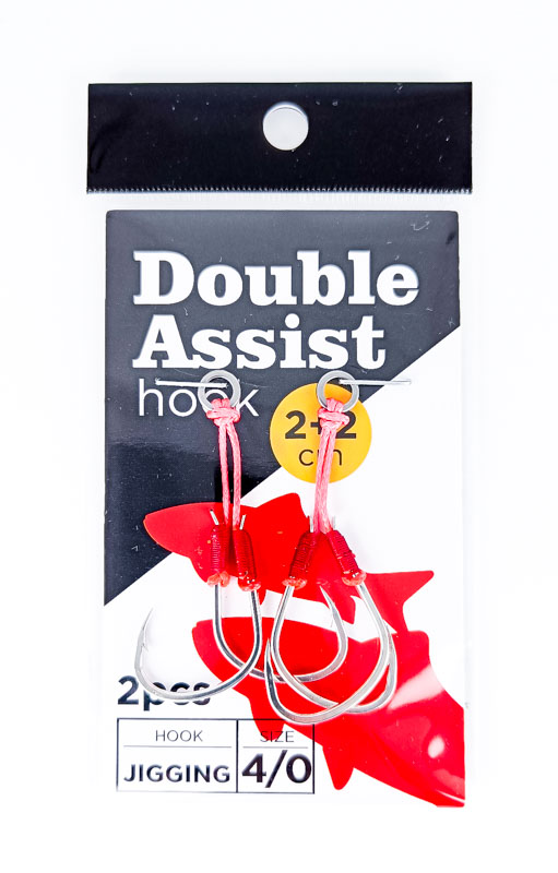 Крючок Double Assist Jigging Hook #4/0 (2+2cm) 2шт.