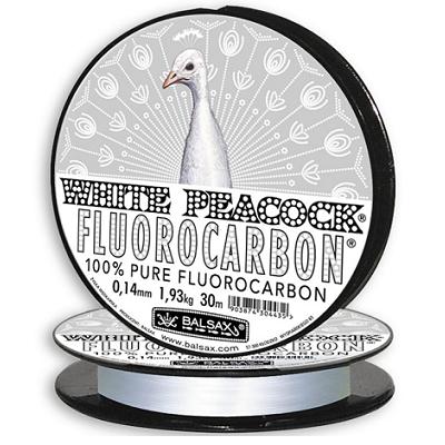 Леска Balsax White Peacock Fluorocarbon #0.22 30м 