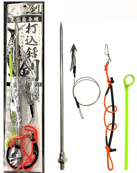 Набор Гарпун+наконечник+страховочный шнур NAKAZIMA Driven sword set 8380