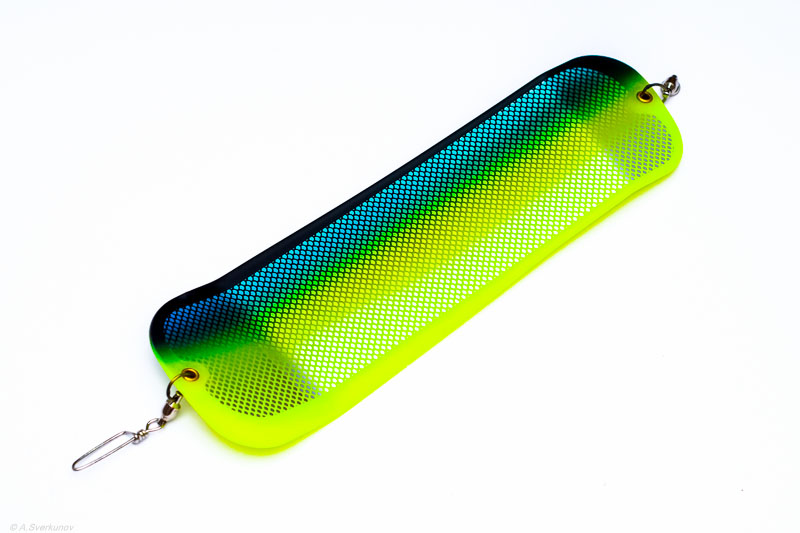 Флешер OKI Big Shooter Chartreuse Glow Herring Aid (OBS-31HA)