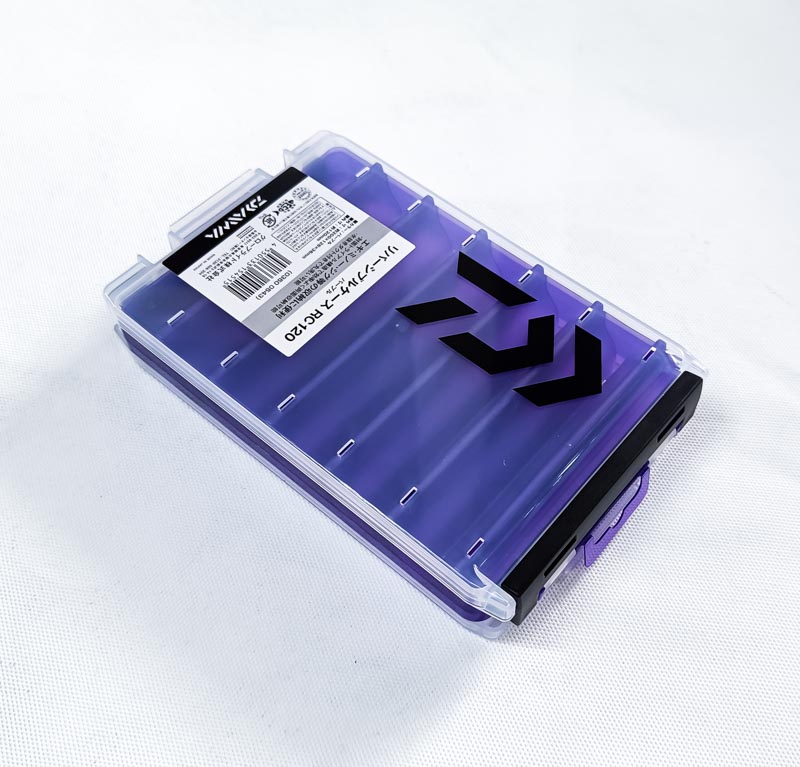 Коробка рыболовная DAIWA Reversible Case RC120 Purple 200x126x36mm (0350 0543) 