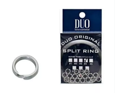 Заводные кольца DUO ORIGINAL SPLIT RING #1 (38шт)