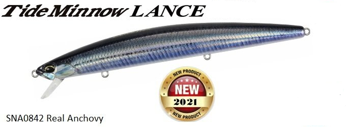 Воблер DUO Tide Minnow Lance 140S 140mm 25.5g Real Anchovy SNA0842