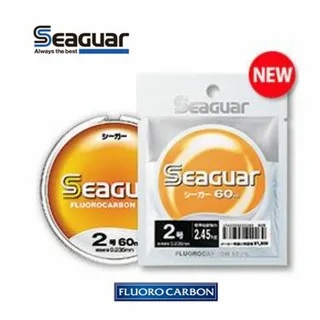 Леска флюорокарбон SEAGUAR 60m #0.6 (0.128mm) 220027