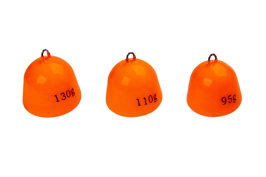 Груз HIGASHI Bell Sinker Fluo orange (130гр)