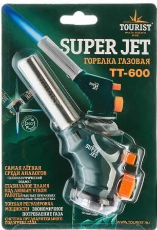 Газовая горелка Super Jet (TT-600) с пьезоподжигом и системой подогрева газа