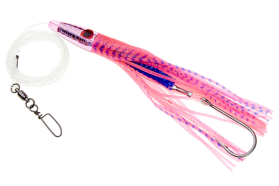 Октопус оснащенный Higashi Hook Bait #9 (Pink Tiger)