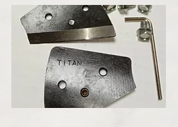 Ножи для ледобура Титан (ф130) Мора с регулировкой угла атаки
