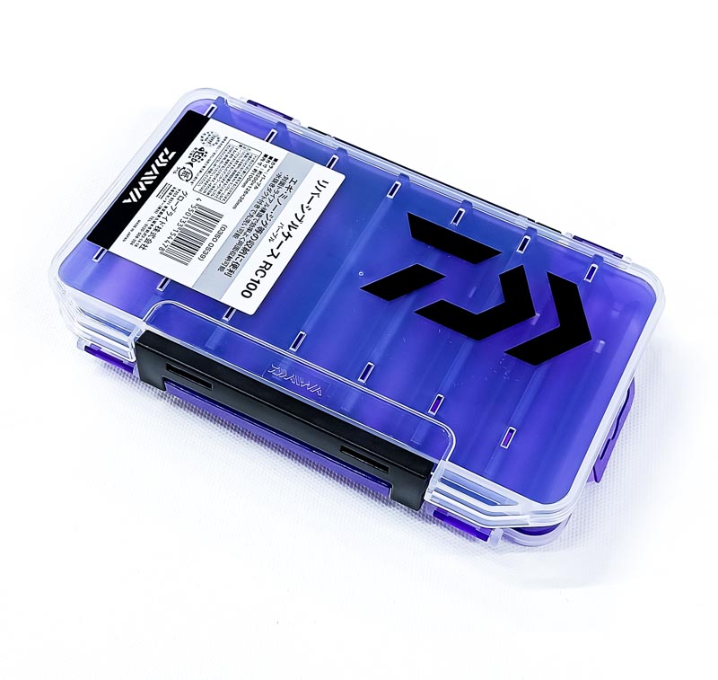 Коробка рыболовная DAIWA Reversible Case RC100 Purple 200x126x36mm (0350 0539)
