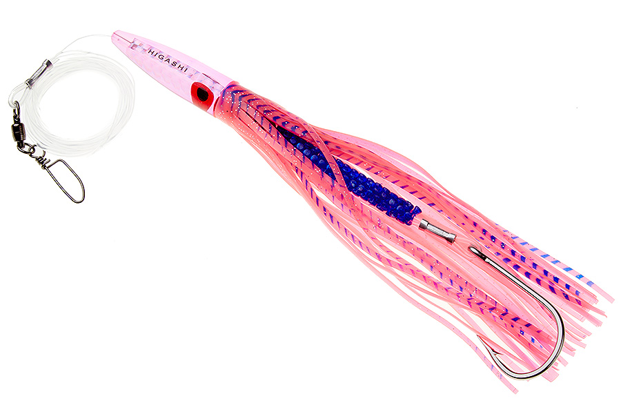 Октопус оснащенный Higashi Hook Bait #12 (Pink Tiger)