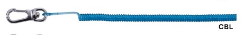 Страховочный тросик Yamashita Happy Spiral #S CBL 46-210cm синий (491-531)