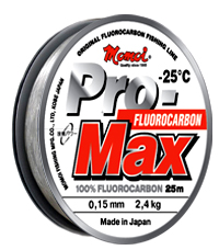 Леска MOMOI Pro-Max Fluorocarbon  0.19mm 3.5kg 25m