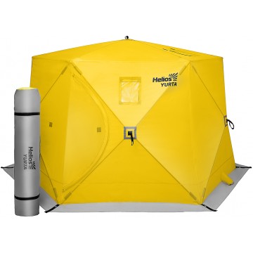 Палатка всесезонная ЮРТА (баня) yellow (HS-ISY-Y) Helios