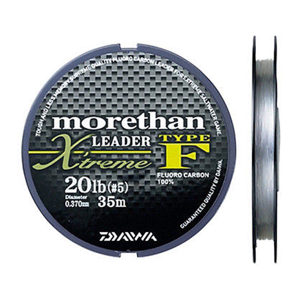 Шок-лидер DAIWA Morethan Leader Xtreme F #5 0.370mm 20lb 35m 5662
