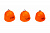 Груз HIGASHI Bell Sinker Fluo orange ( 95гр)