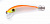 Кальмарный воблер DTD DAIMOND GLAVOC 90mm 12.5gr Orange (30601-O)